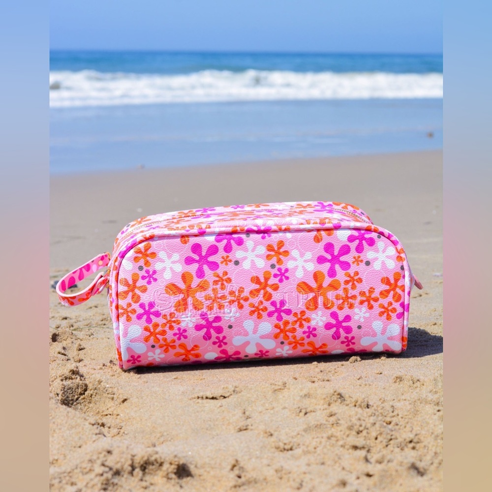 Truly X SpongeBob Floral Vanity Case Cosmetics Bag